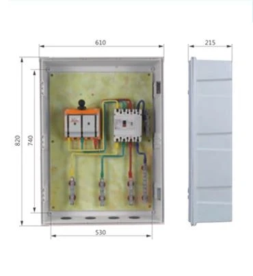 Wall-mounted Control Box-610 820 215